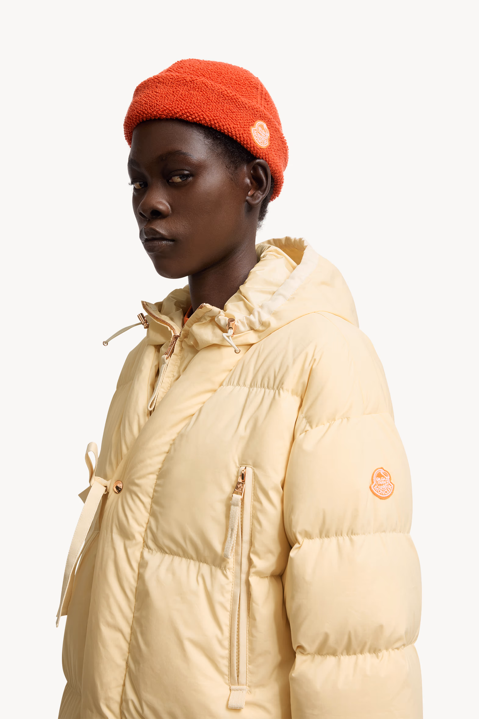 Doudoune courte Tangelo Moncler x Gilga Farm Designed by Donald Glover Mixte Ocre Jaune Moncler 6